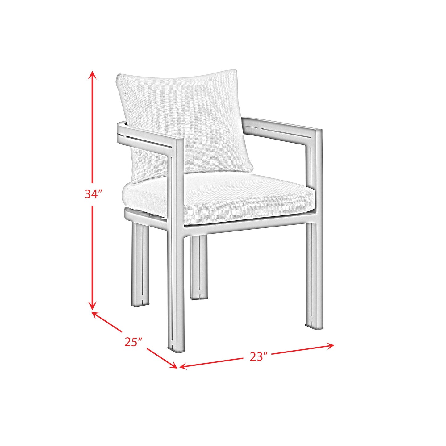 Playa - Dining Chair (Set of 2) - Dark Gray / Beige