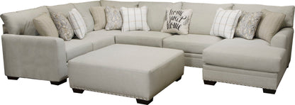Middleton Modular Sectional - Cocktail Ottoman - Cement