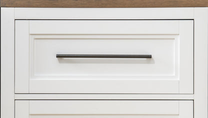Franklin - Bureau Chest - Harvest Oak / Natural White