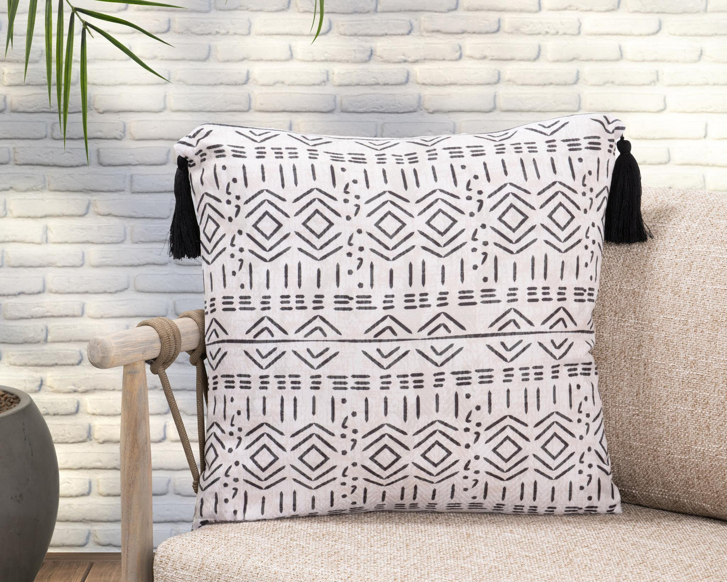 Zambia - Pillow - Natural