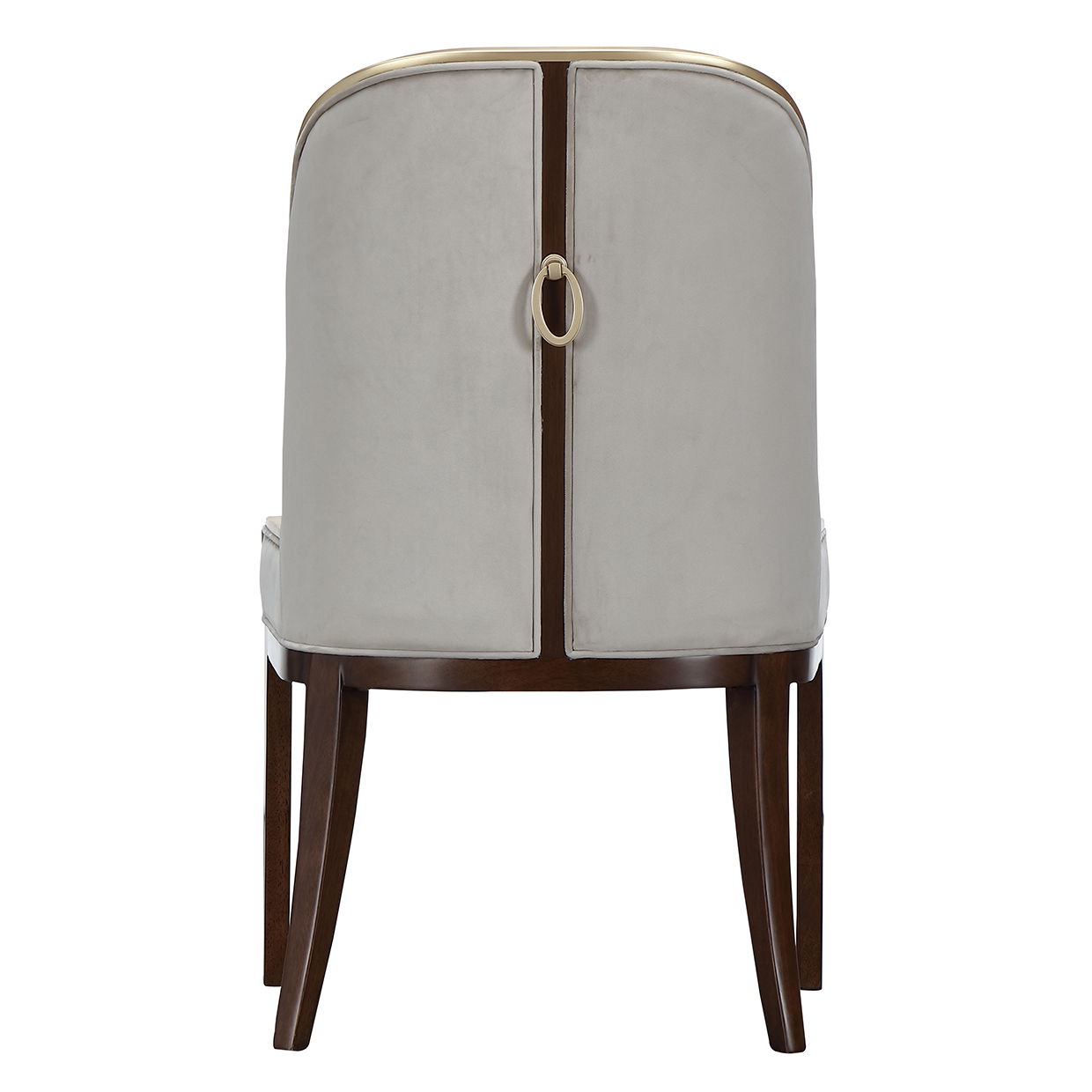 Houston - Dining Side Chair (Set of 2) - Porcini / Walnut