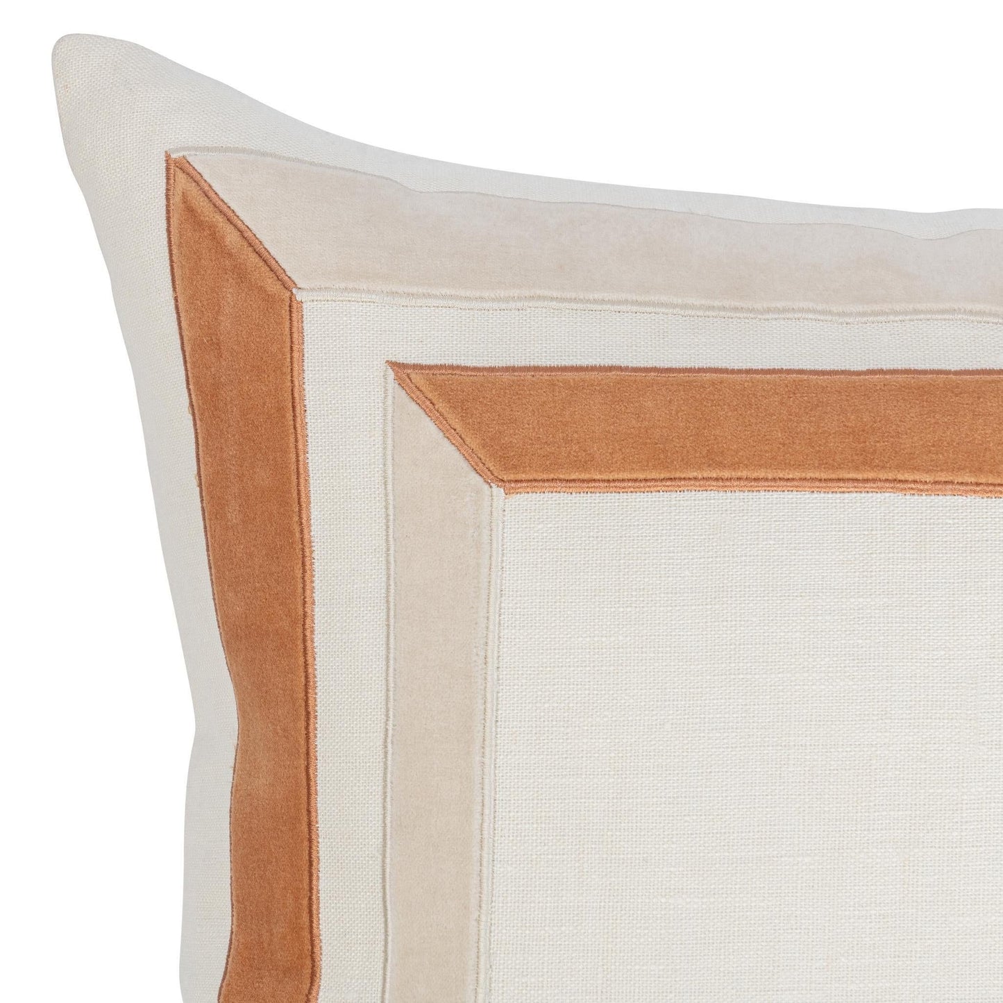 Maybrook - 22" x 22" Pillow - Ivory / Natural