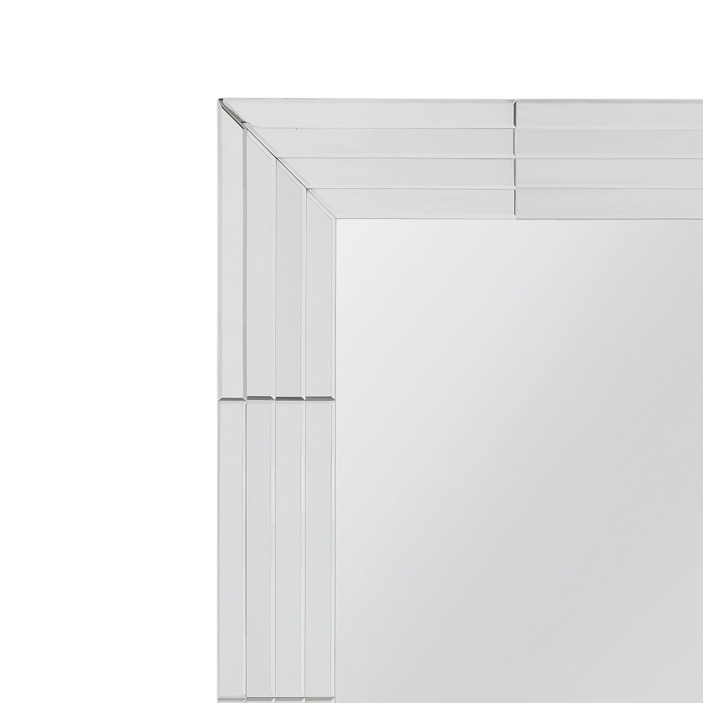Serena - Wall Mirror - Silver Leaf
