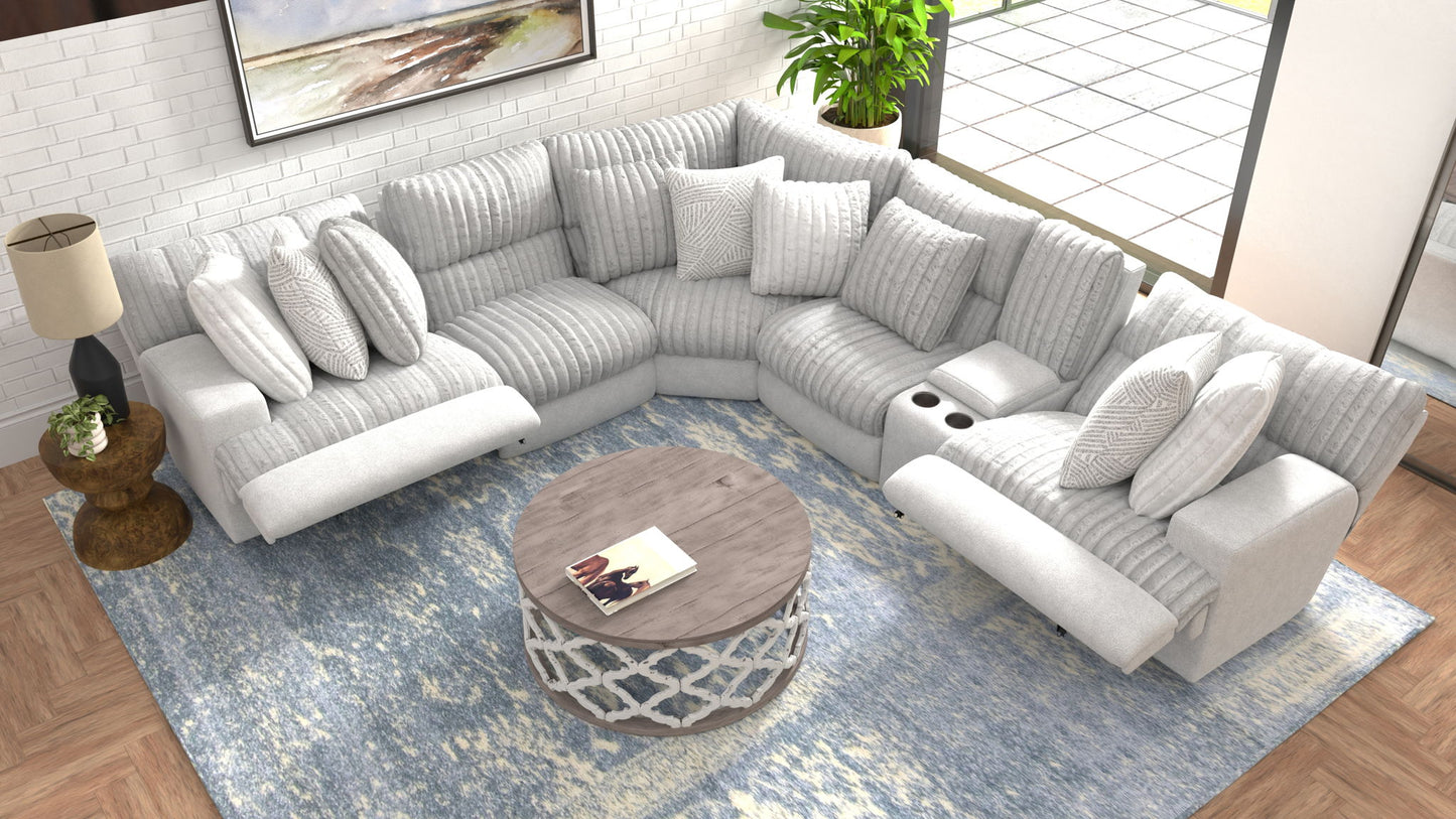 Abraxas - 6 Piece Reclining Sectional