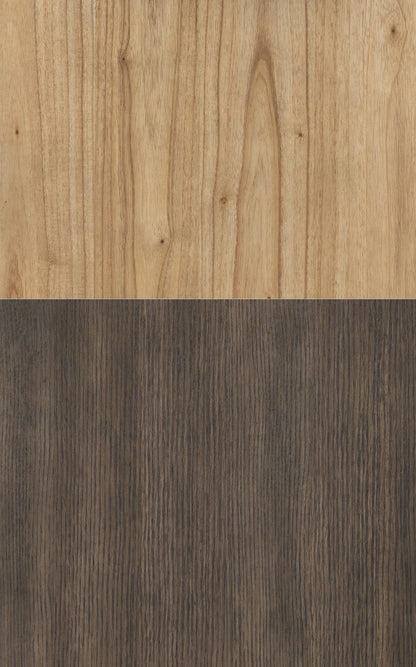 XXX's And OOO's - Trestle Dining Table - Amber And Cocoa