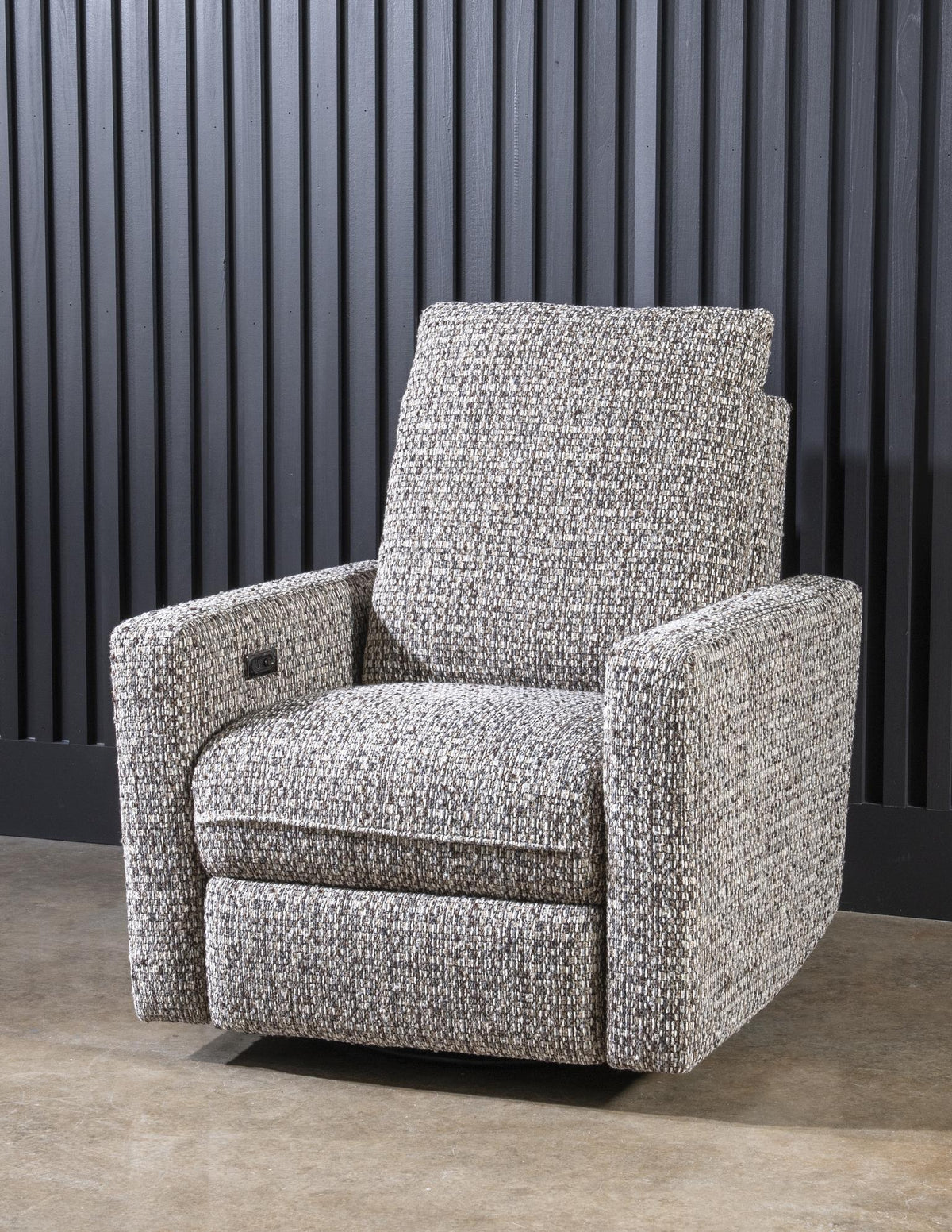 Solana - Swivel Glider Chair - Cobblestone