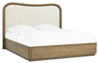 Leeza - Upholstered Panel Bed