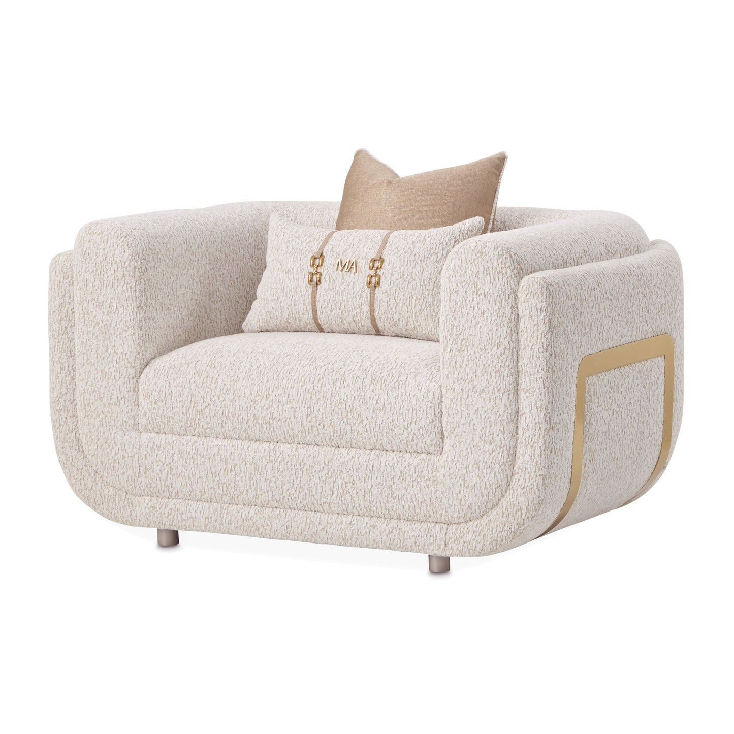 Savannah Breeze - Matching Chair - Cashmere / Gold