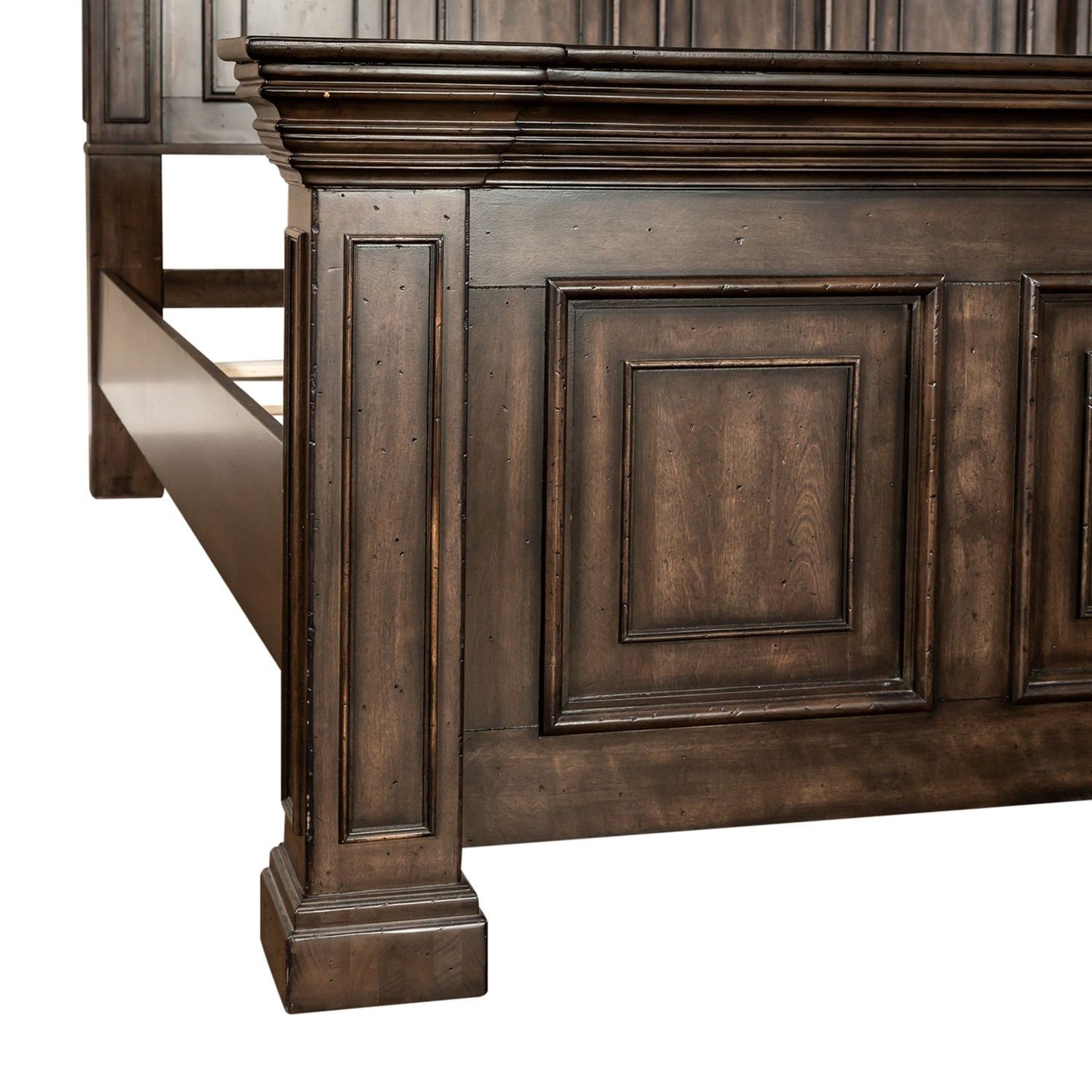 Big Valley - King Mansion Footboard - Brownstone