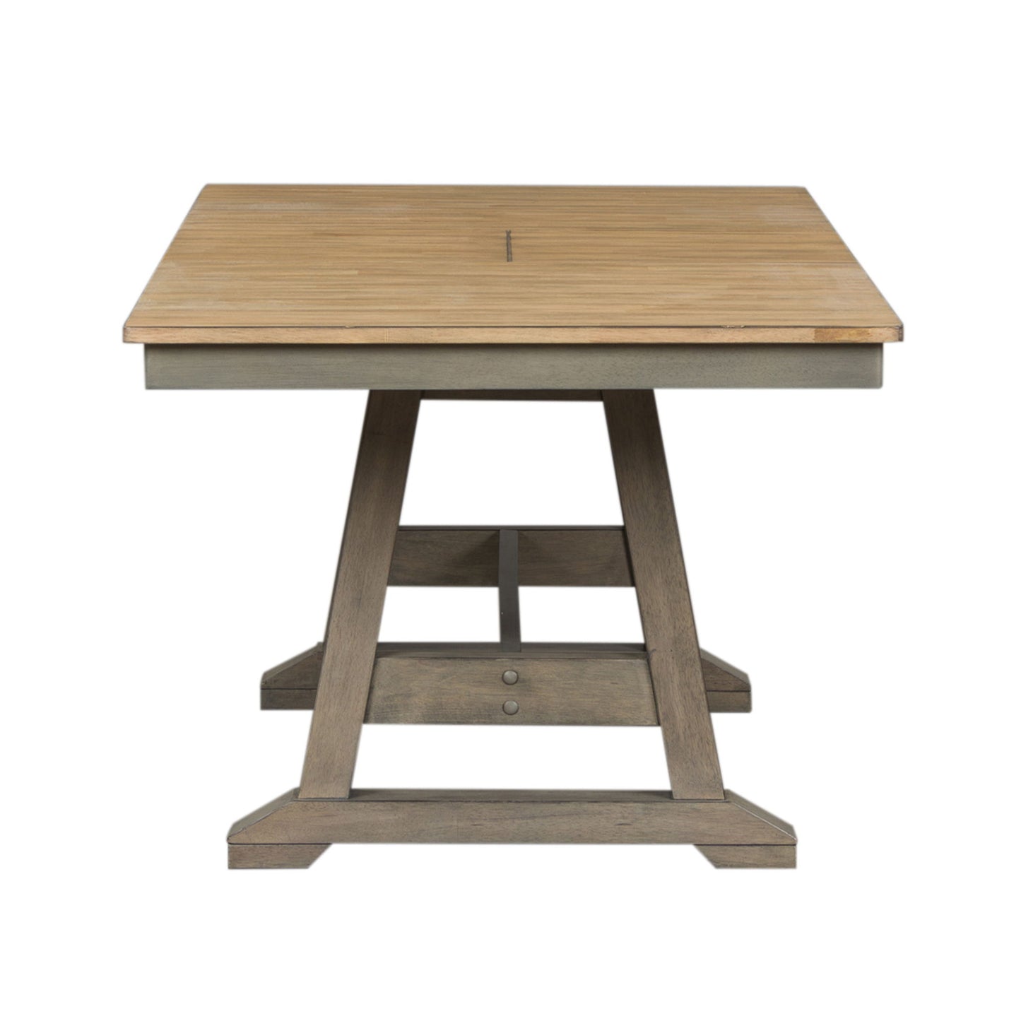 Lindsey Farm - Trestle Table Top - Gray & Sandstone