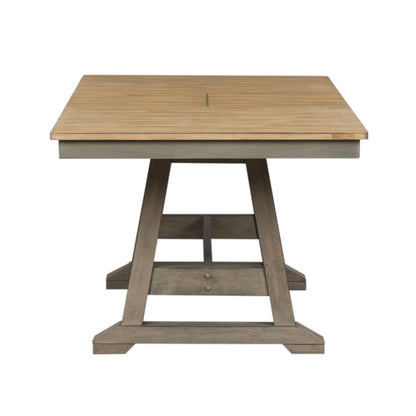Lindsey Farm - Trestle Table Top - Gray & Sandstone