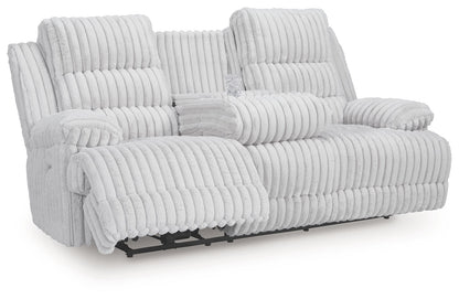 Rhines Falls - 2 Pc. - Power Reclining Sofa And Loveseat - Alloy