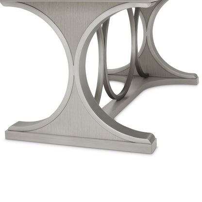 Eclipse - Oval Dining Table - Moonlight Gray