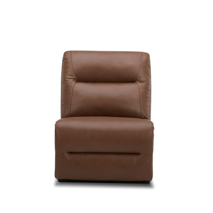 Cameron - Armless Chair - Saddle