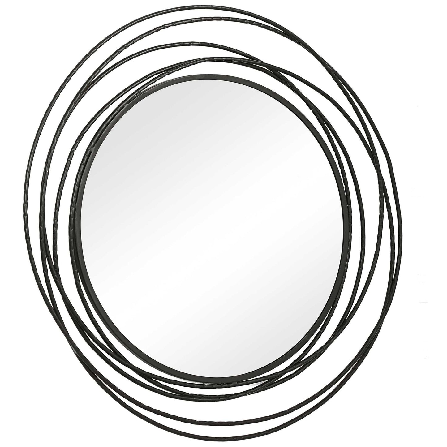 Whirlwind - Round Mirror