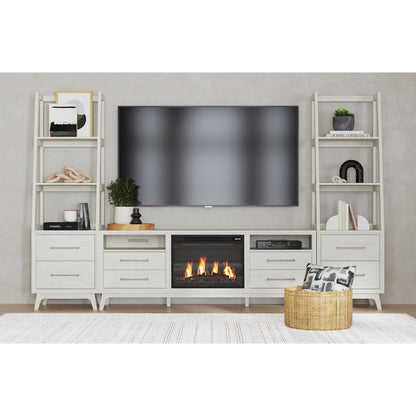 Westland - 4 Piece Entertainment Unit With 71" TV Console - Almond