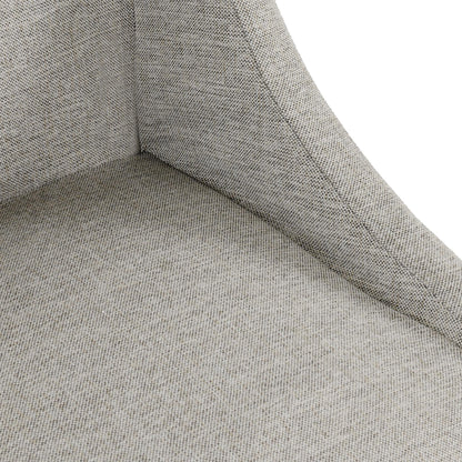 Warwick - Upholstered Rolling Dining Chair