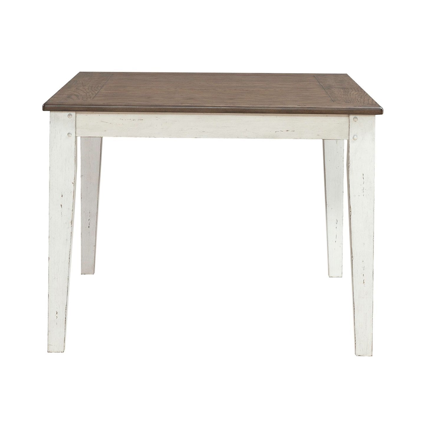 Al Fresco - Rectangular Leg Table - Graphite & Whitestone