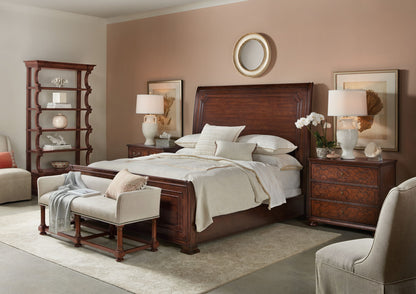 Charleston - Bed Bench - Dark Brown