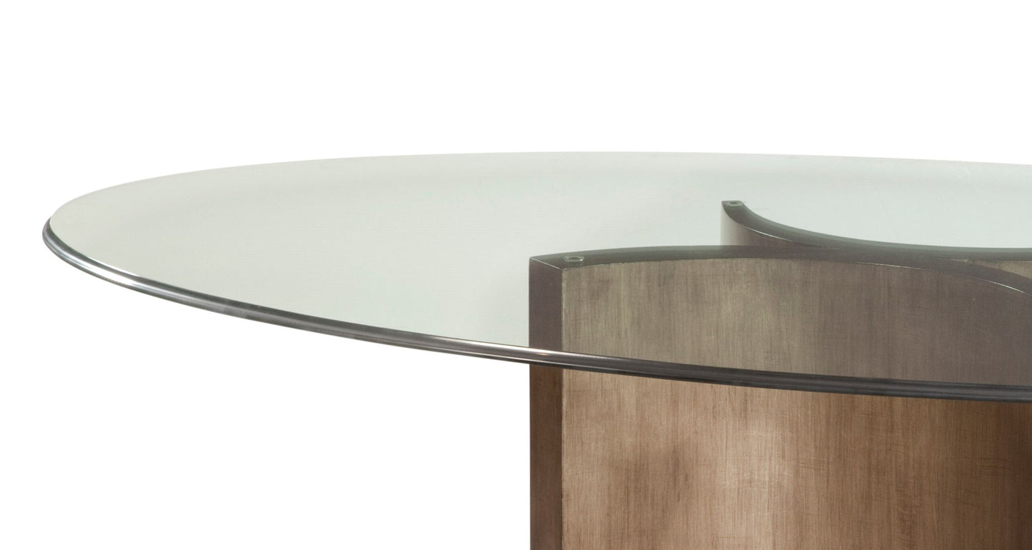 Symmetry - Dining Table - Brown
