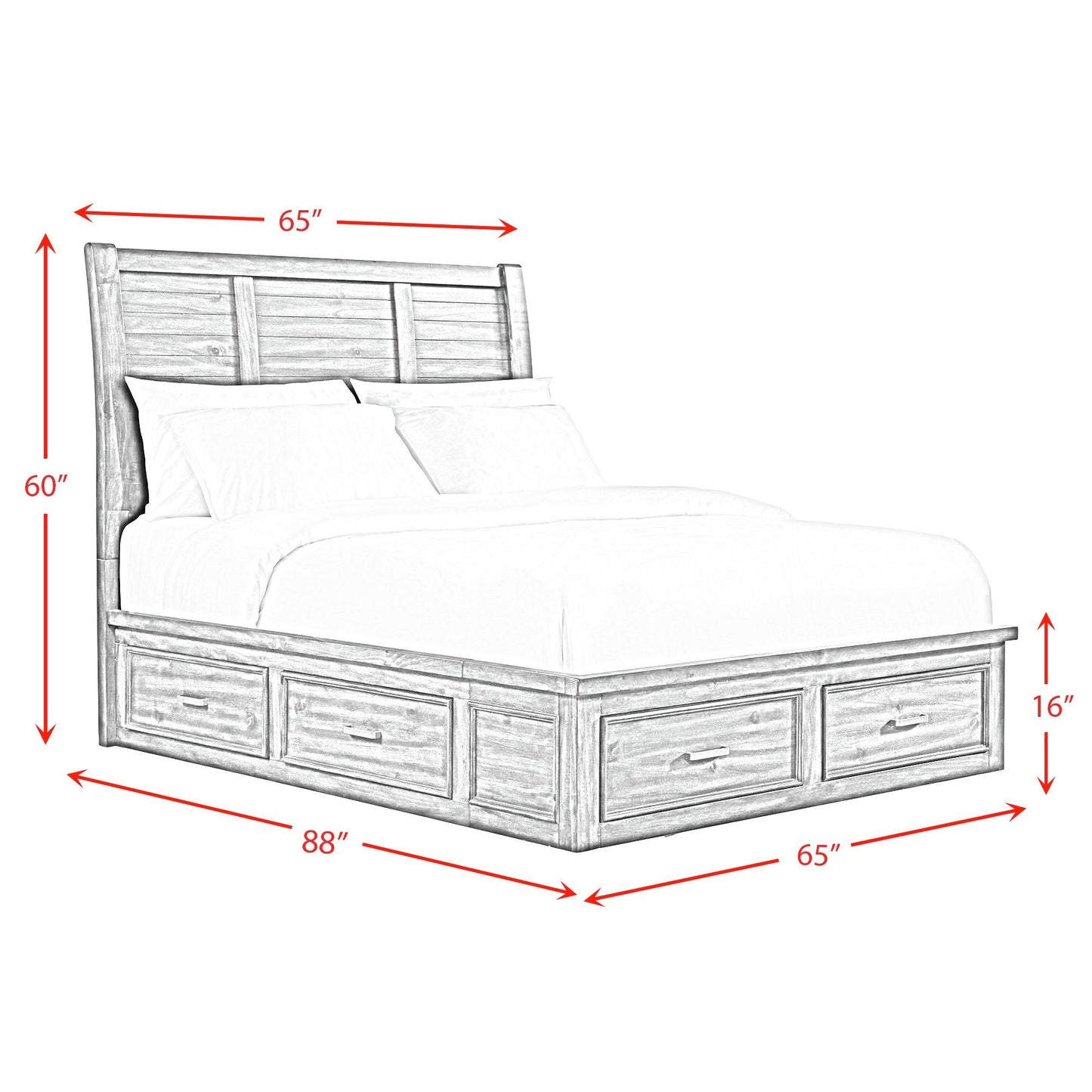 Sullivan - Storage Bedroom Set