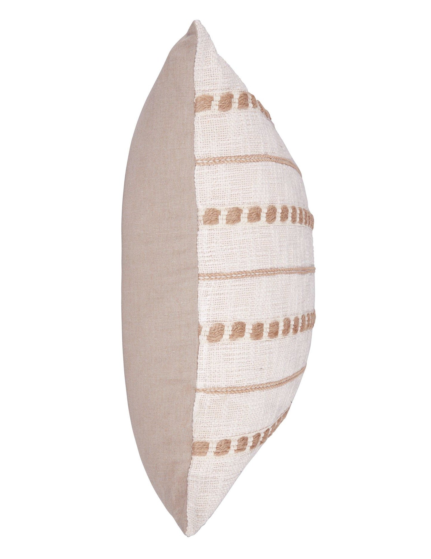 Lago - Pillow - Ivory / Natural