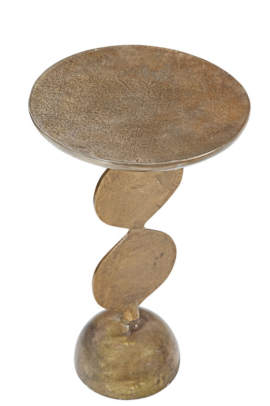 Strickland - Accent Table - Brass