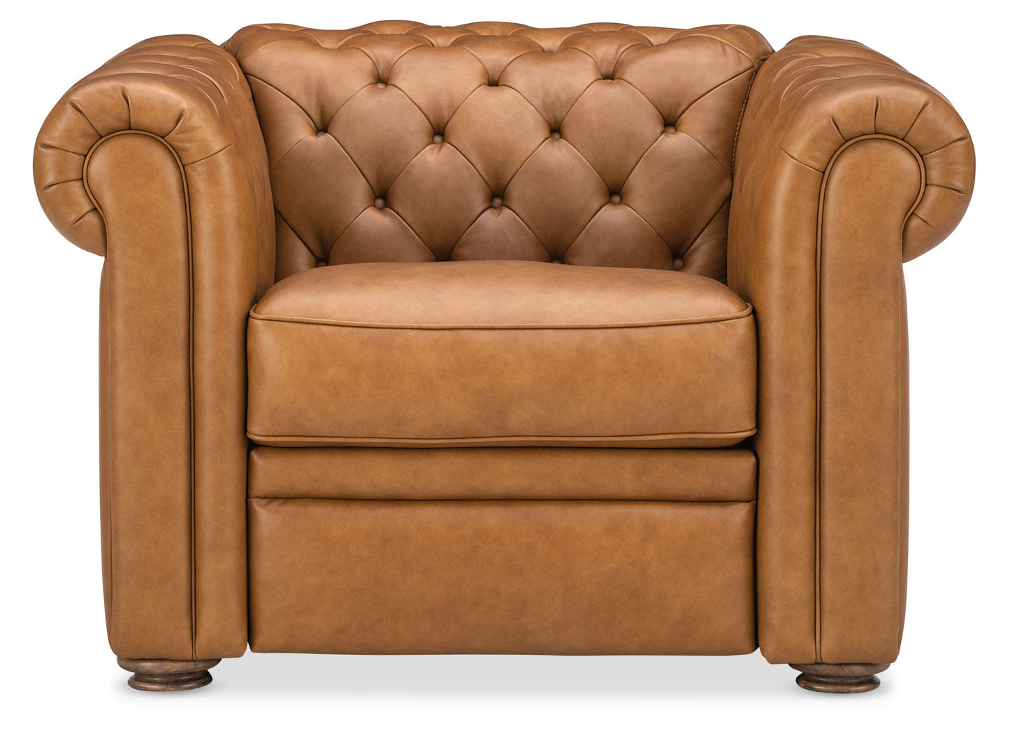 MS - Glover Power Recliner With Power Headrest - Brown
