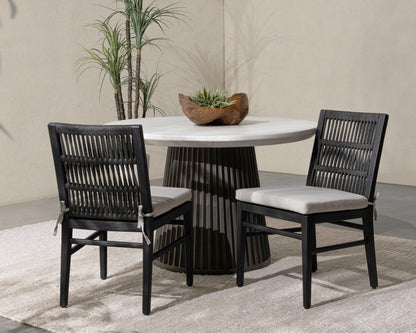 Westville - Outdoor Dining Chair (Set of 2) - Black
