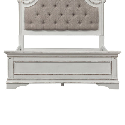 Magnolia Manor - Full Panel Footboard - Antique White