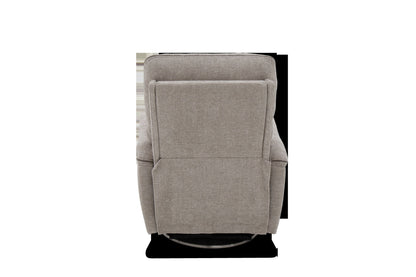 Mable - Triple Power Swivel Recliner With Headrest & Lumbar System