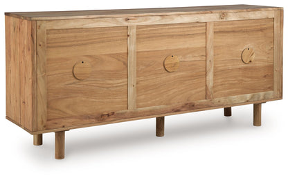 Adway - Accent Cabinet - Natural Brown