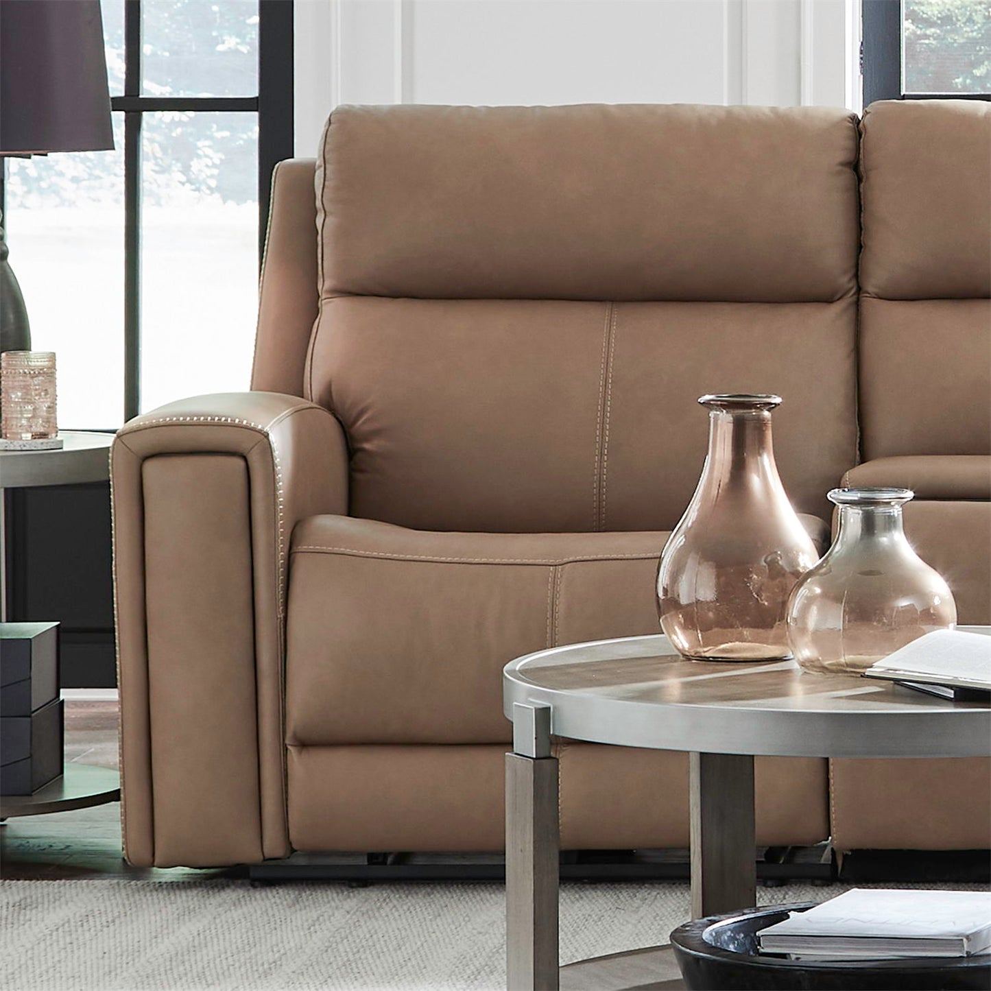 Camden - L Arm Recliner P3 & ZW - Aline Toast