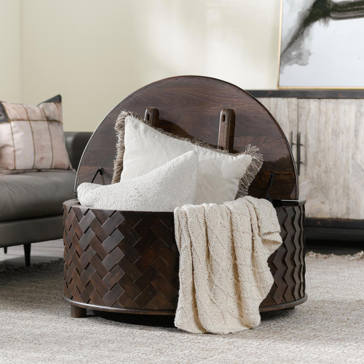Shira - Mango Wood 24" Round Table