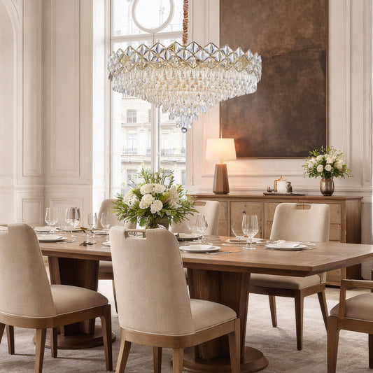 Michael Amini Lighting - Regalia 28-Light Crystal Chandelier - Gold