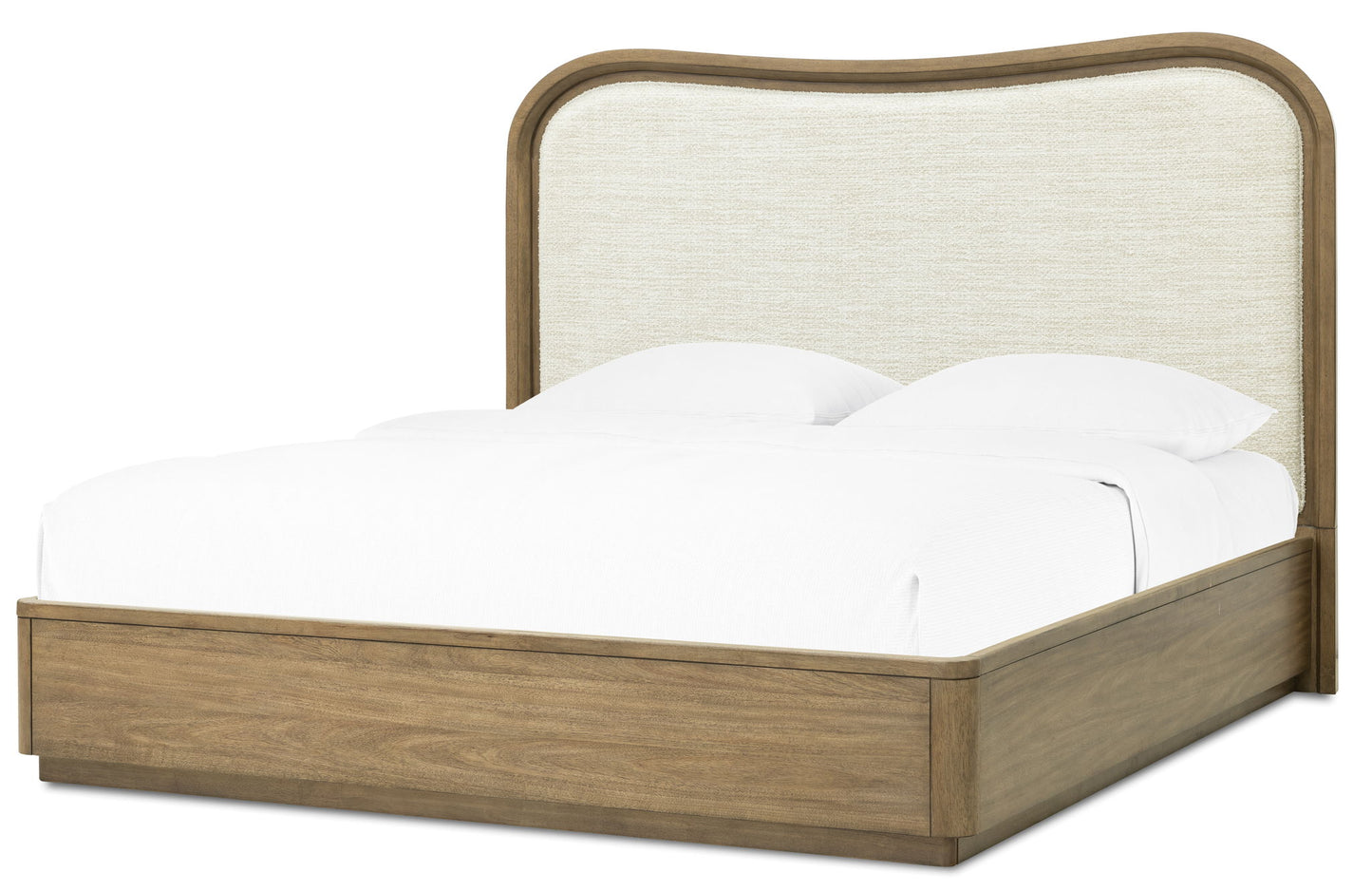Leeza - Upholstered Panel Bed