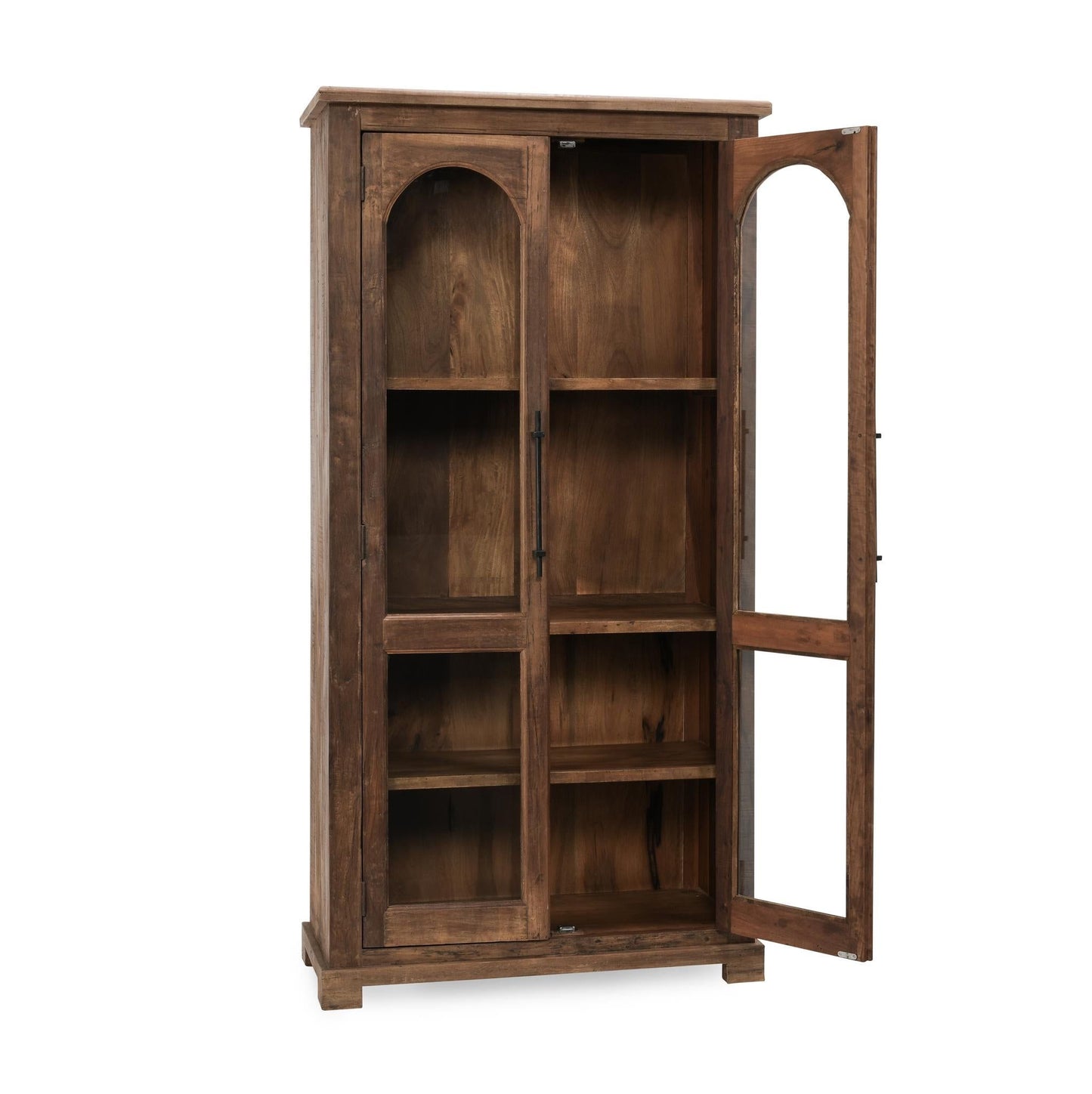 Zion - Reclaimed Wood Tall Cabinet - Natural