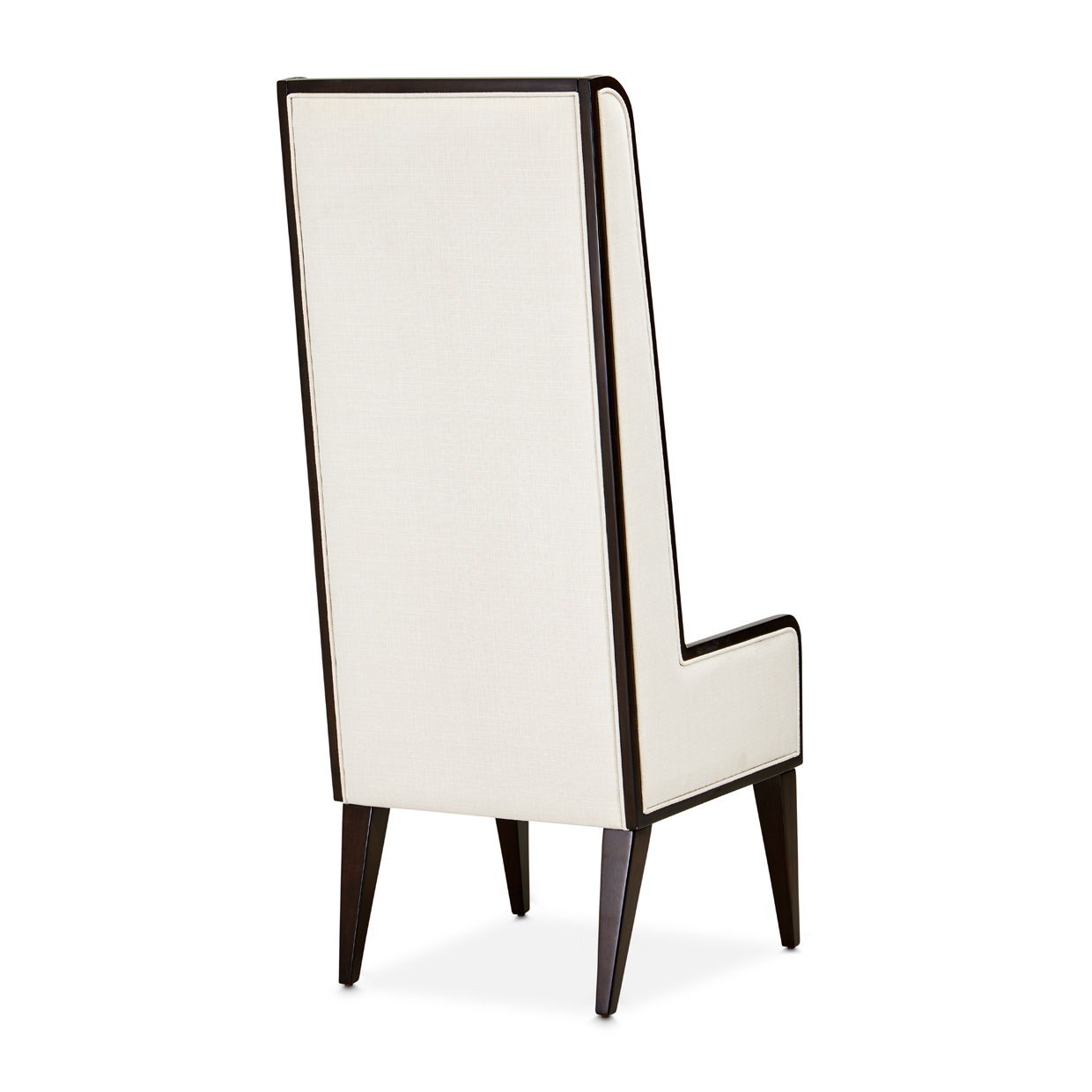 Belmont Place - Desk Chair - White / Dark Brown