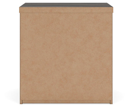 Shaehartin - Two Drawer Night Stand - Dark Brown