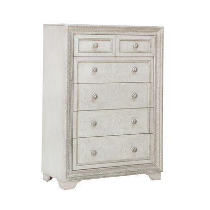 Camila - 6 Drawer Chest - Cream