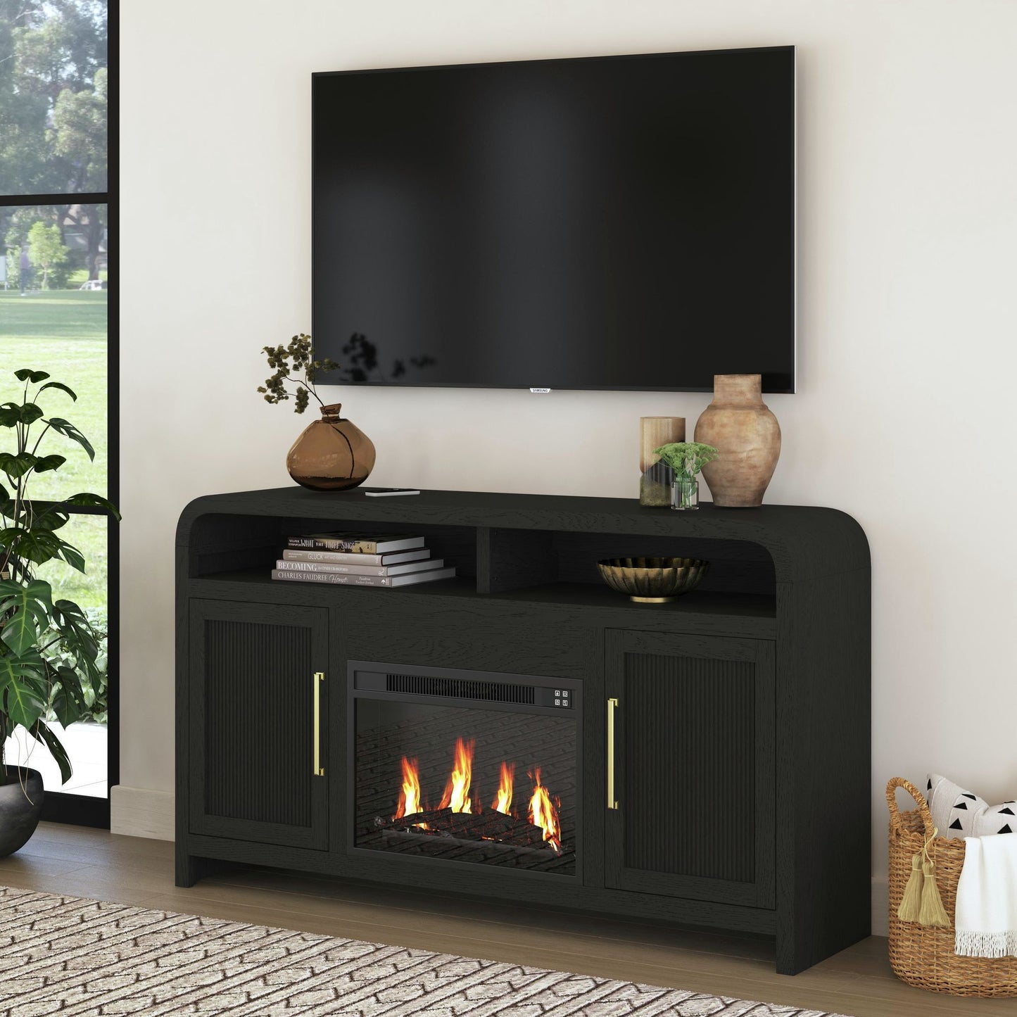 Ridgemont - Complete Fireplace Cabinet