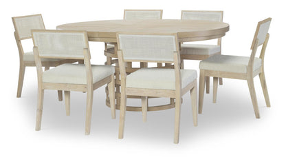Biscayne - Round Table - Malabar With Alabaster Fronts