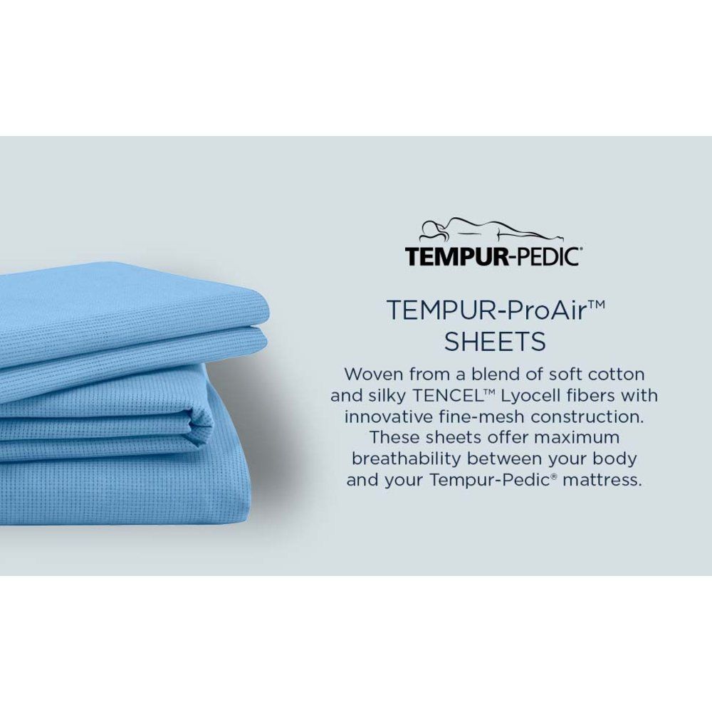 Linens - Tempur ProAir Sheet Set - Sleepy Blue