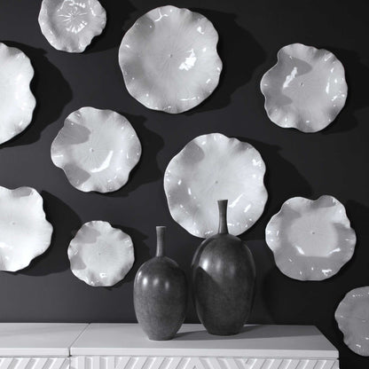 Abella - Ceramic Wall Decor (Set of 3)