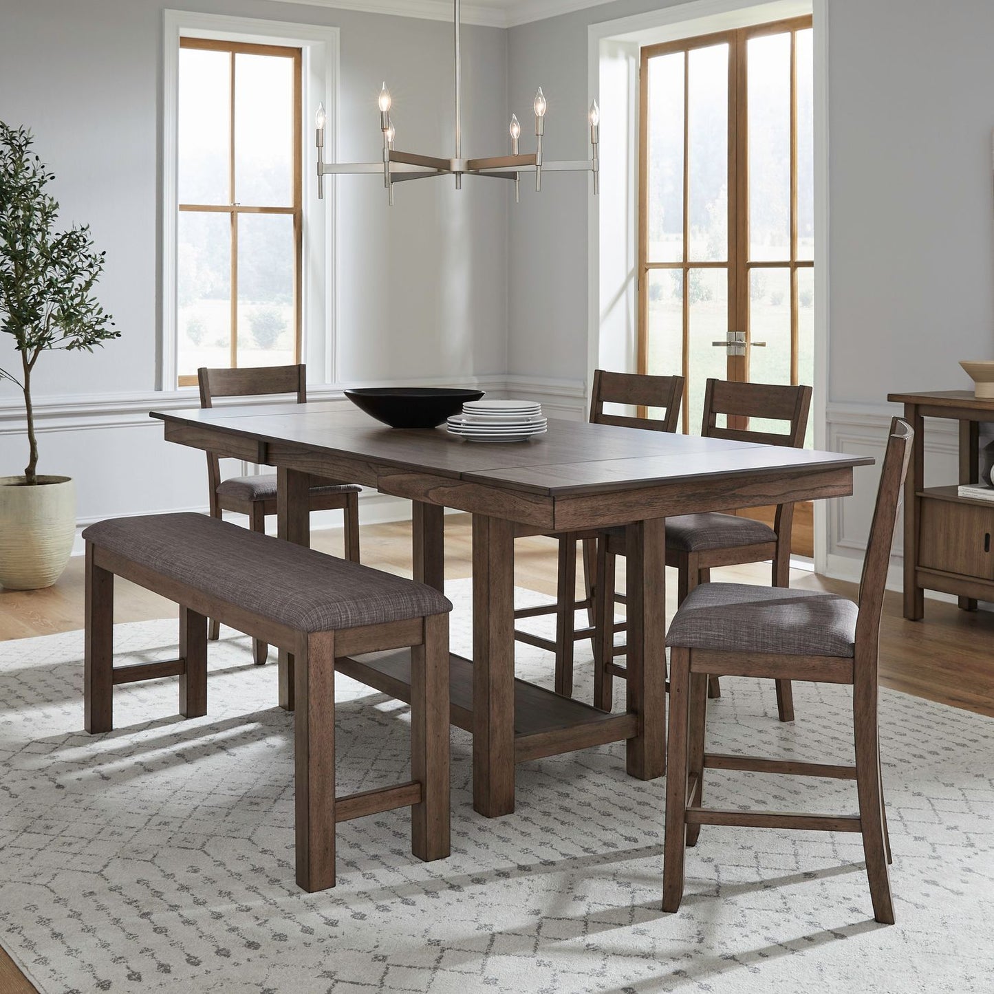Brook Bay - Gathering Trestle Table Set