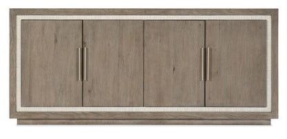 Serenity - Tulum Media Storage Cabinet - Gray