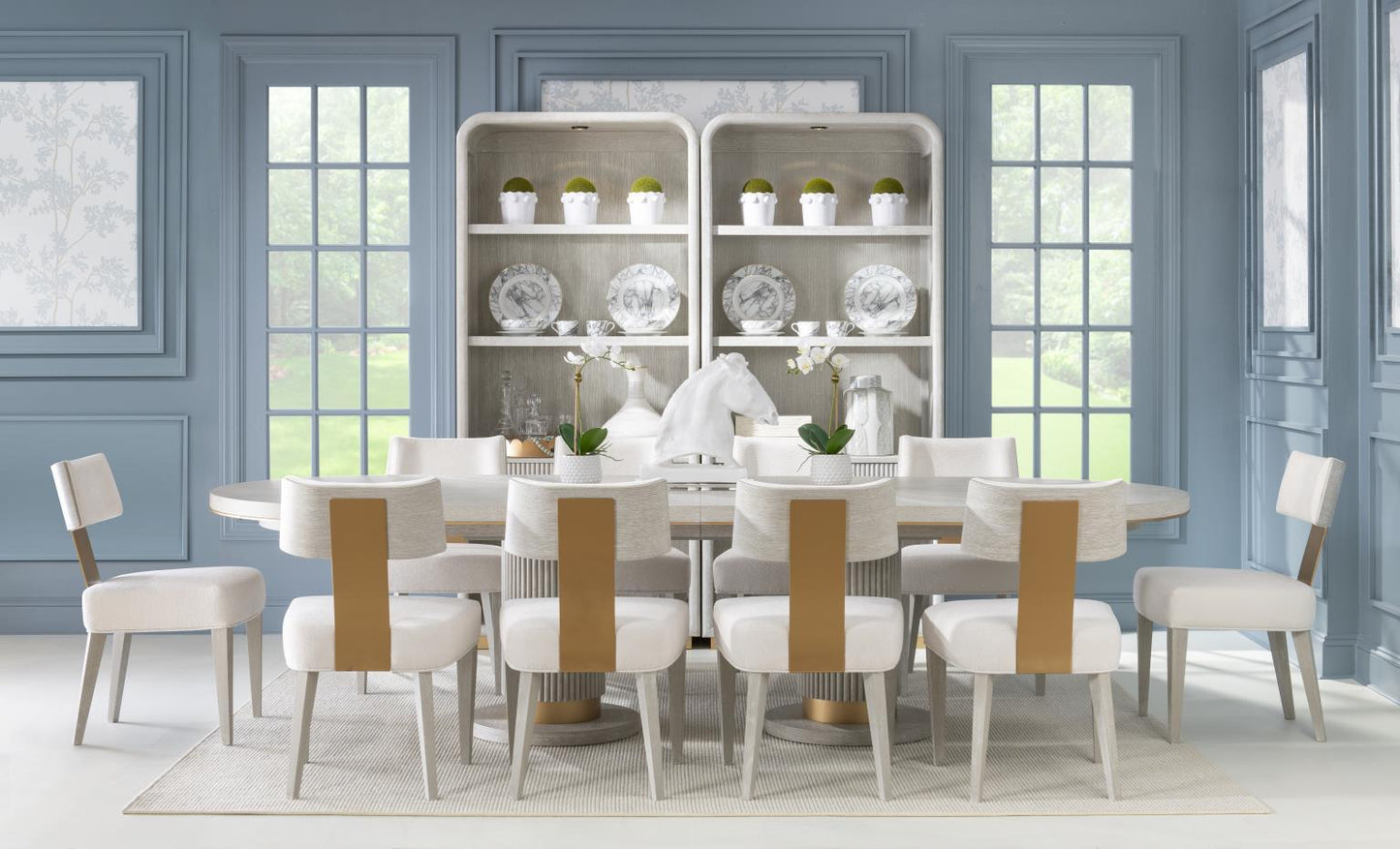 Miramar - Complete Round Dining Table