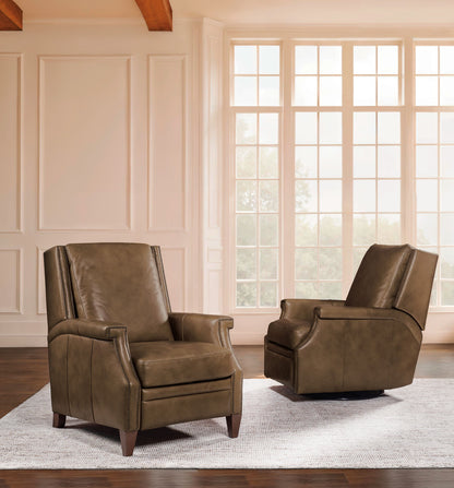 RC - Collier Press Back Recliner - Brown