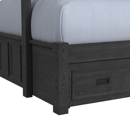 Hampton Kids - Bunk With Staircase And Trundle Bedroom Set