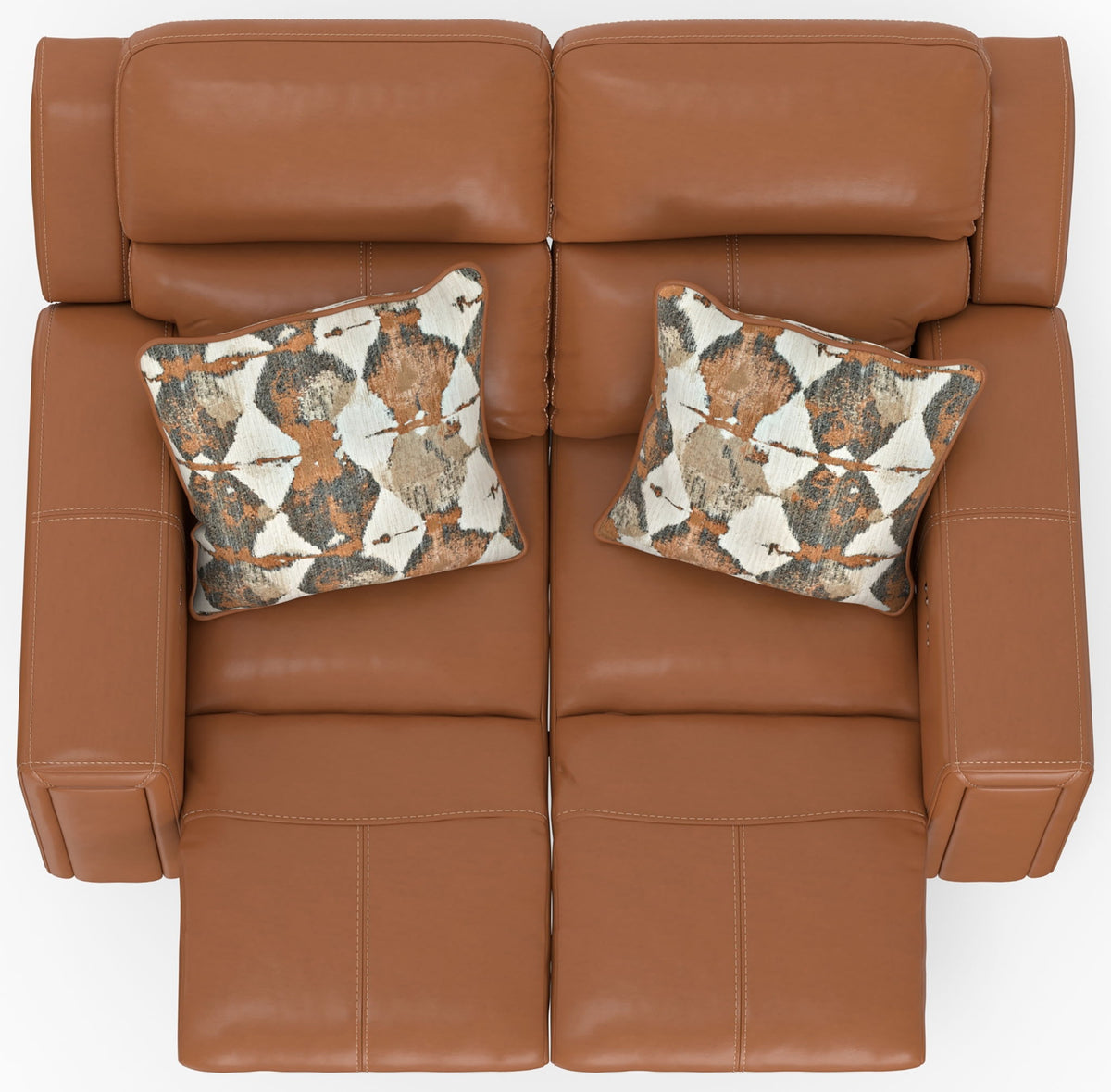 Arezzo - Power Headrest Power Reclining Loveseat With Zero Gravity/Extended Ottoman